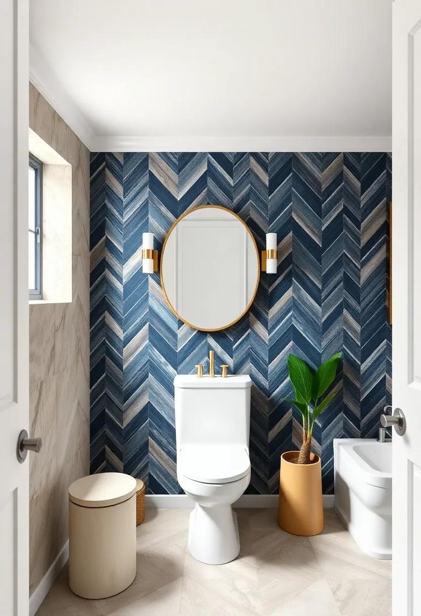 Bold Paint⁢ Colors: Add a daring touch by painting​ herringbone patterns in unexpected colors like deep ⁢navy or emerald green