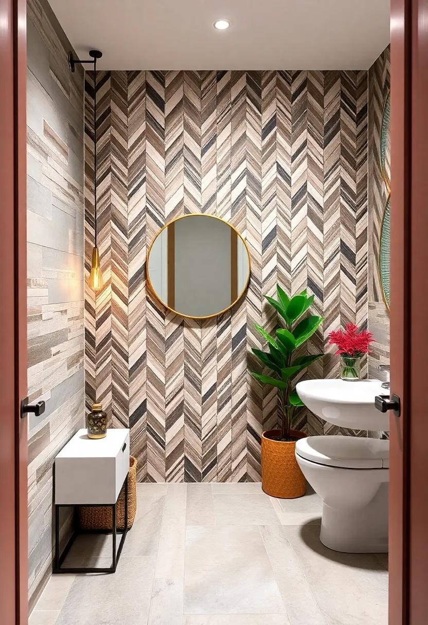 Wall decals: For a ‌temporary solution, opt for removable ‍wall decals featuring a herringbone pattern that ‍can ​be changed when ⁣desired