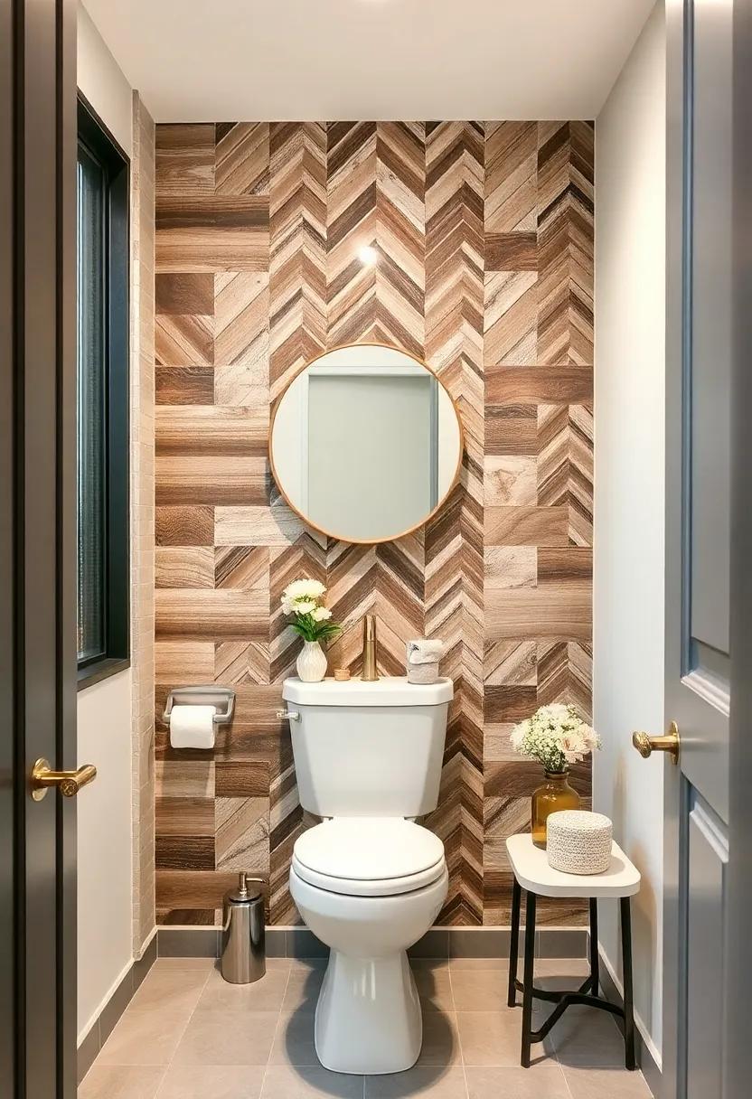 Rustic Barn Wood: Infuse warmth and character ‌with reclaimed barn wood arranged in ⁣a rustic herringbone pattern