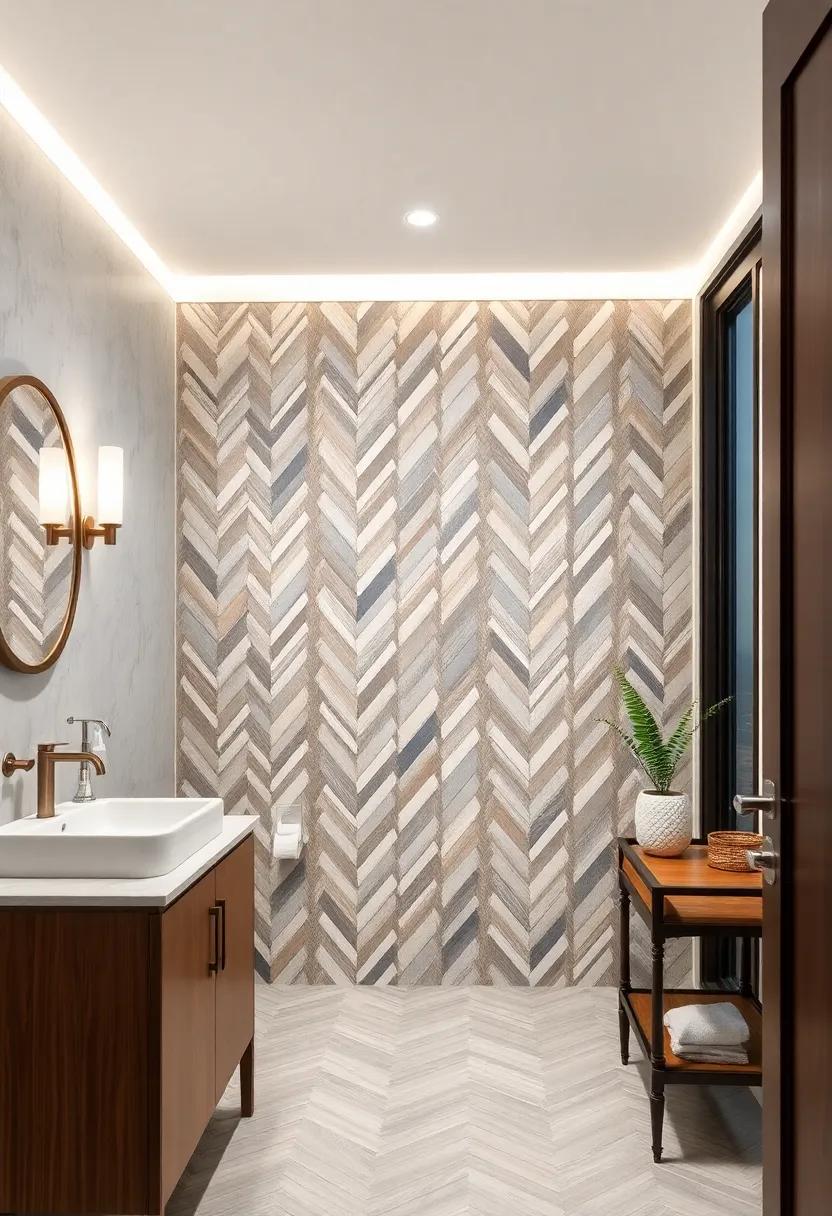 Vertical Orientation: ‍Experiment⁣ with vertical orientation⁤ for the herringbone design to enhance the room's height and draw the eye upward