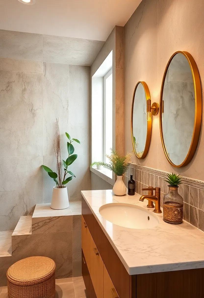 Timeless Vanity sinks: Opt for a vintage-inspired sink with brass faucets that blend functionality with classic design