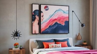 28 Captivating Contemporary Bedroom Wall Art Ideas to Transform Your Space