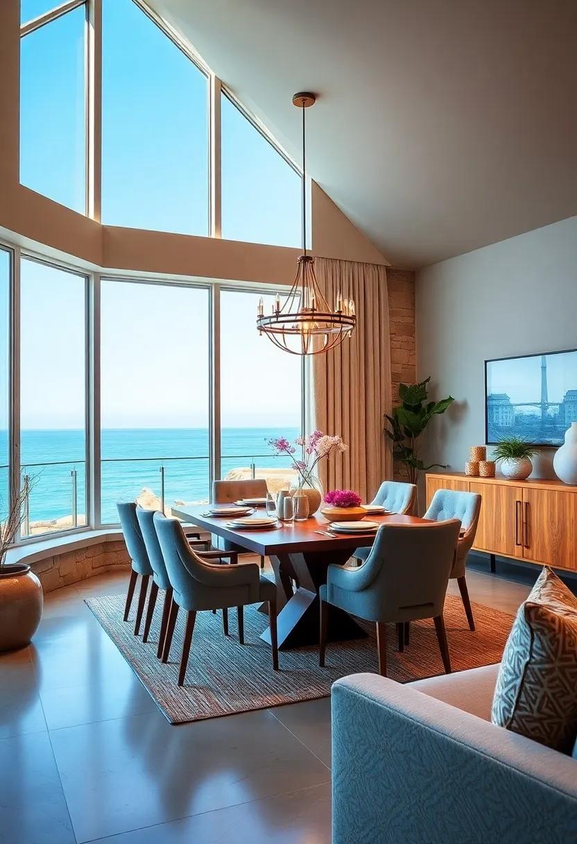 Ocean View Windows: If you're lucky enough, maximize natural light and vistas by keeping windows unobstructed to enjoy coastal views