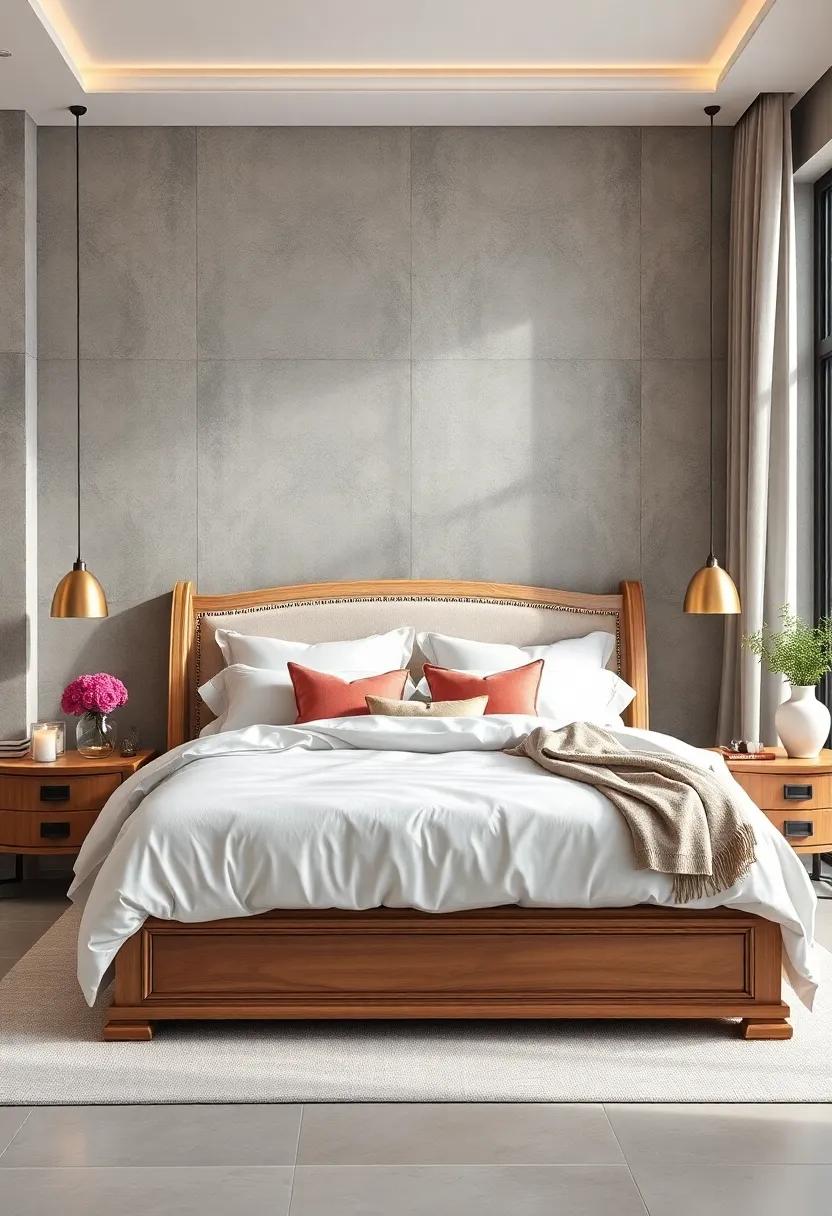 Luxury Beddings: Pair⁢ your sleigh ‌bed with sumptuous bedding sets ‍that elevate⁤ the overall elegance, turning your​ bedroom into a five-star ‍retreat