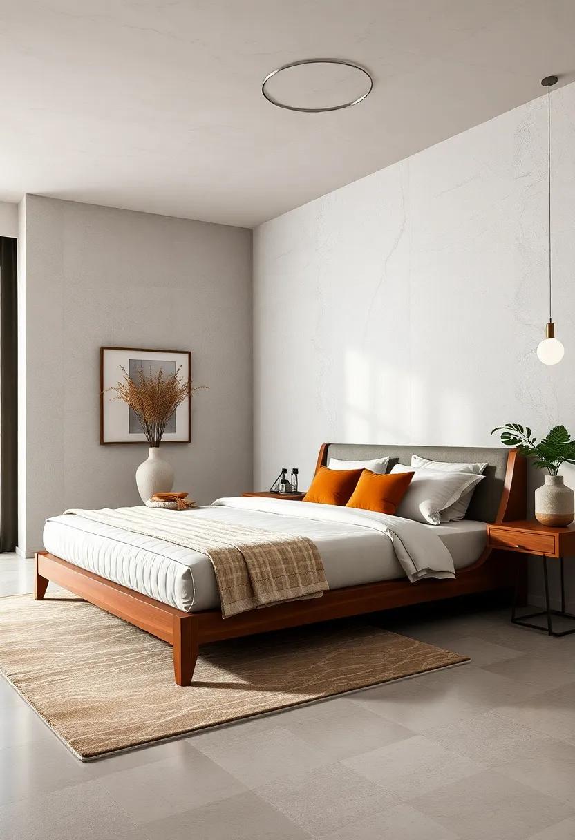 Modern Minimalism: Discover ​a sleek, minimalist sleigh bed design ⁢that incorporates clean‌ lines and modern​ materials for a chic look