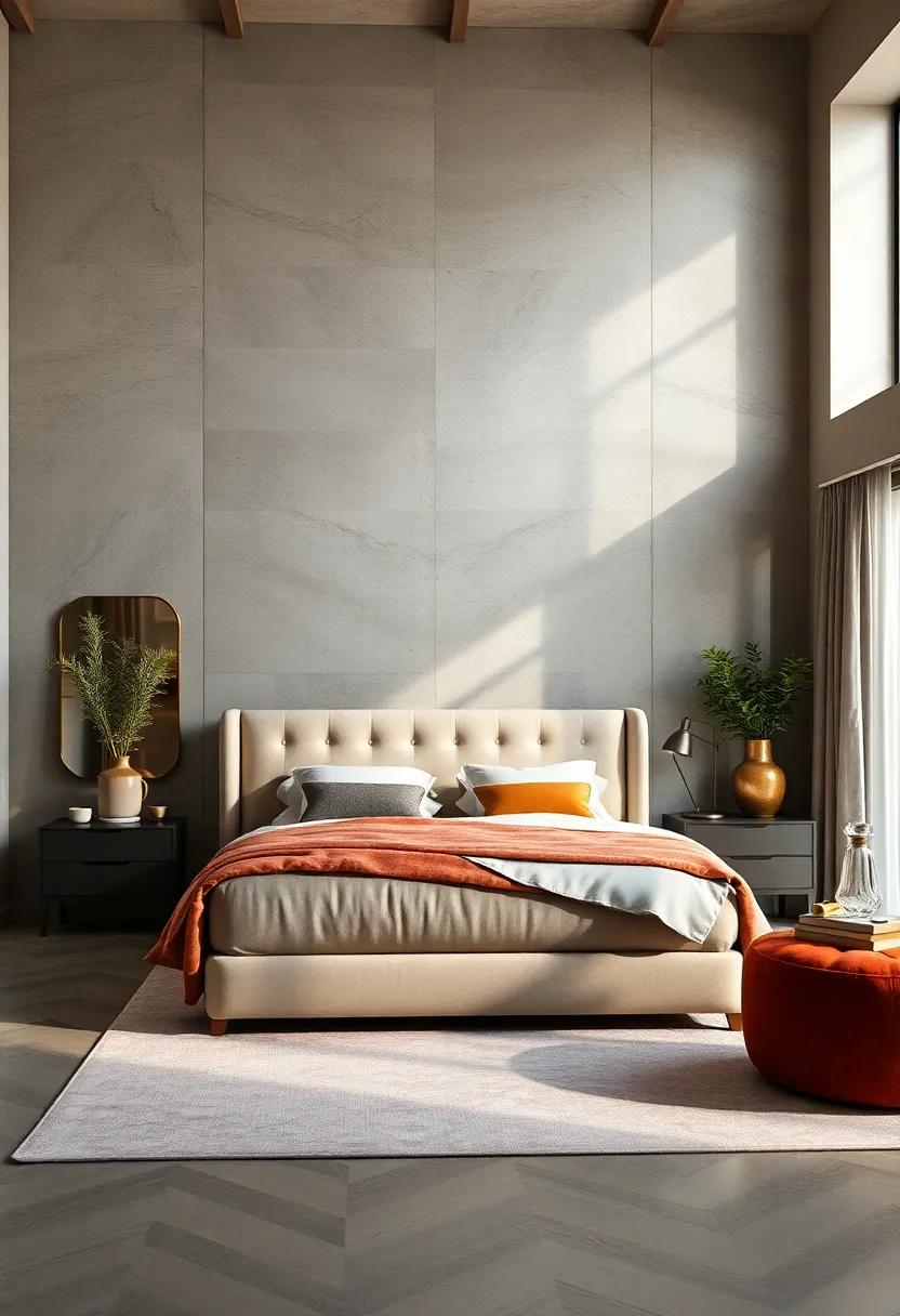 Upholstered Luxury:⁤ Indulge‍ in the plush ⁢comfort⁤ of ⁤an upholstered sleigh​ bed,featuring⁤ fabric choices that ‌add ​texture and ⁣warmth to your space