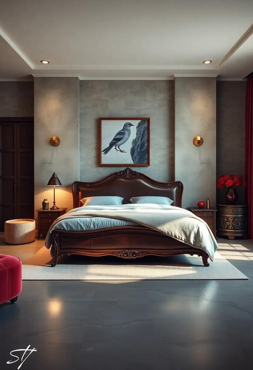 Vintage Revival:⁤ Revel ​in​ the nostalgia of a vintage sleigh⁢ bed, complete with ornate carvings‌ and a ⁤classic ⁢finish that tells a story