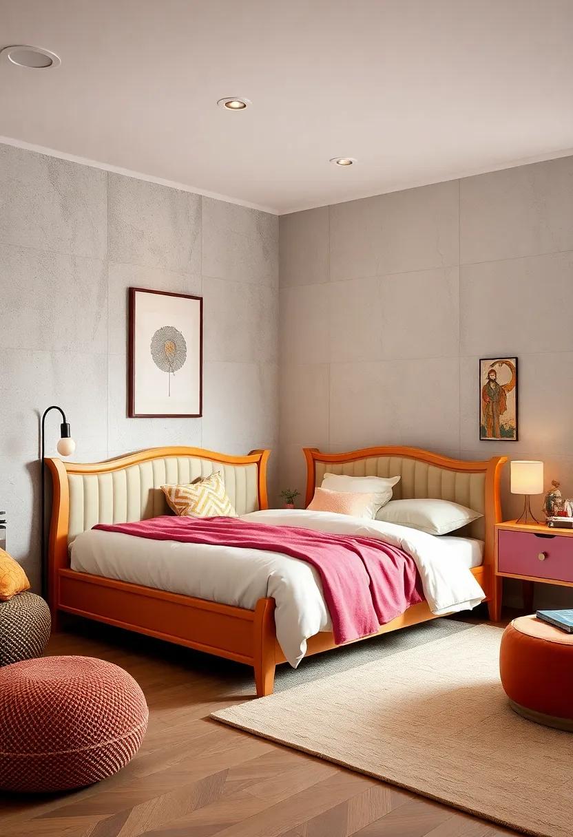 Whimsical‌ Touches:‍ Kid's room ⁤fun comes alive with whimsical sleigh beds featuring playful⁤ colors and⁤ charming designs to spark imagination