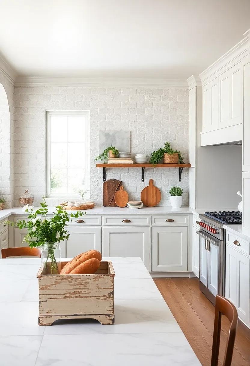 Incorporate A Bread Box: A vintage bread box not only serves a practical purpose but also adds charm and character to the kitchen