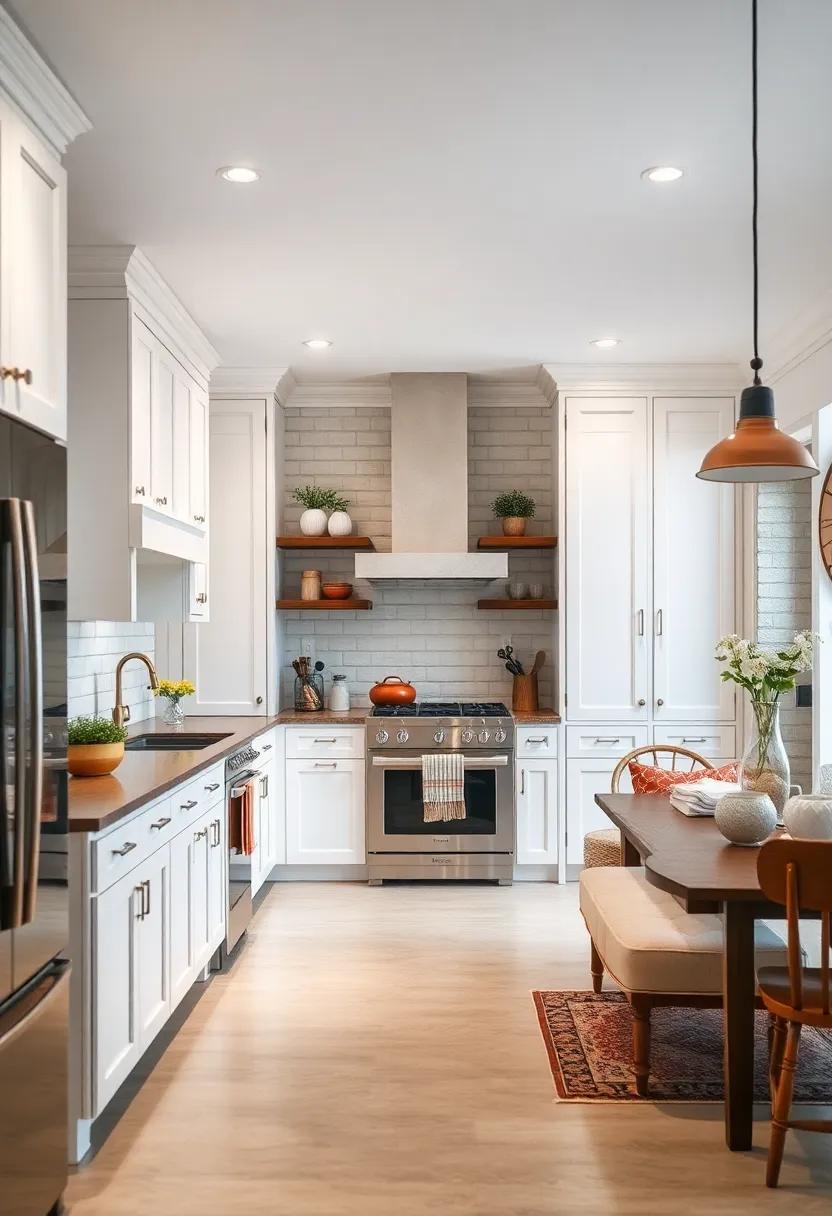 Opt for Shaker Cabinets: Install classic shaker-style cabinetry that combines practicality with a timeless design aesthetic