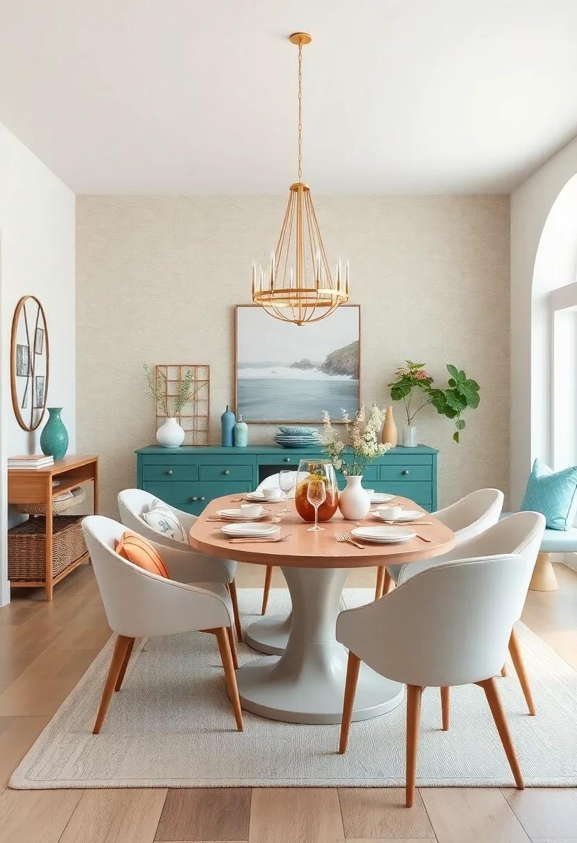 Coastal Color Palette: Stick to a palette of soft⁣ whites, blues, greens, ⁤and sandy tans for a harmonious atmosphere reminiscent of the seashore