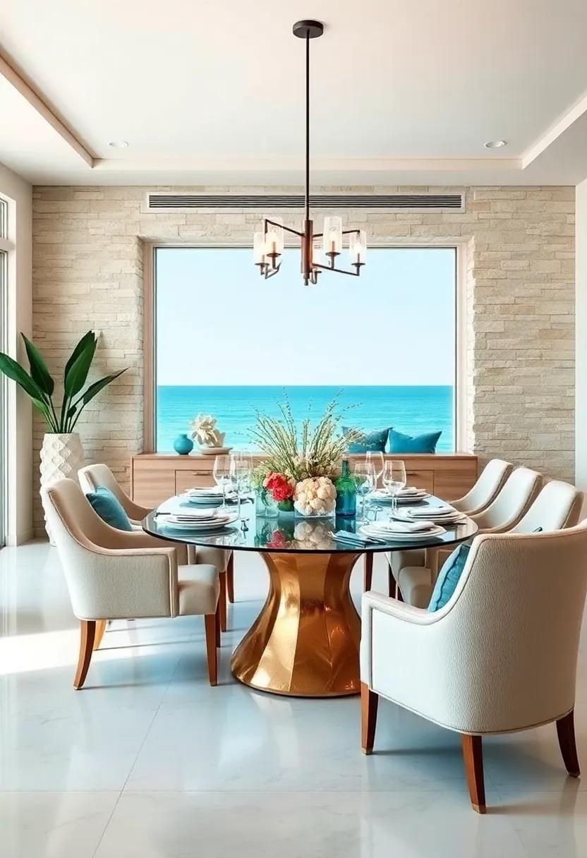 Ocean-Inspired ⁢Centerpieces: ⁣Include natural centerpieces with shells, corals, or even a small⁤ fishbowl to make⁣ a statement ⁣while celebrating the coastal theme
