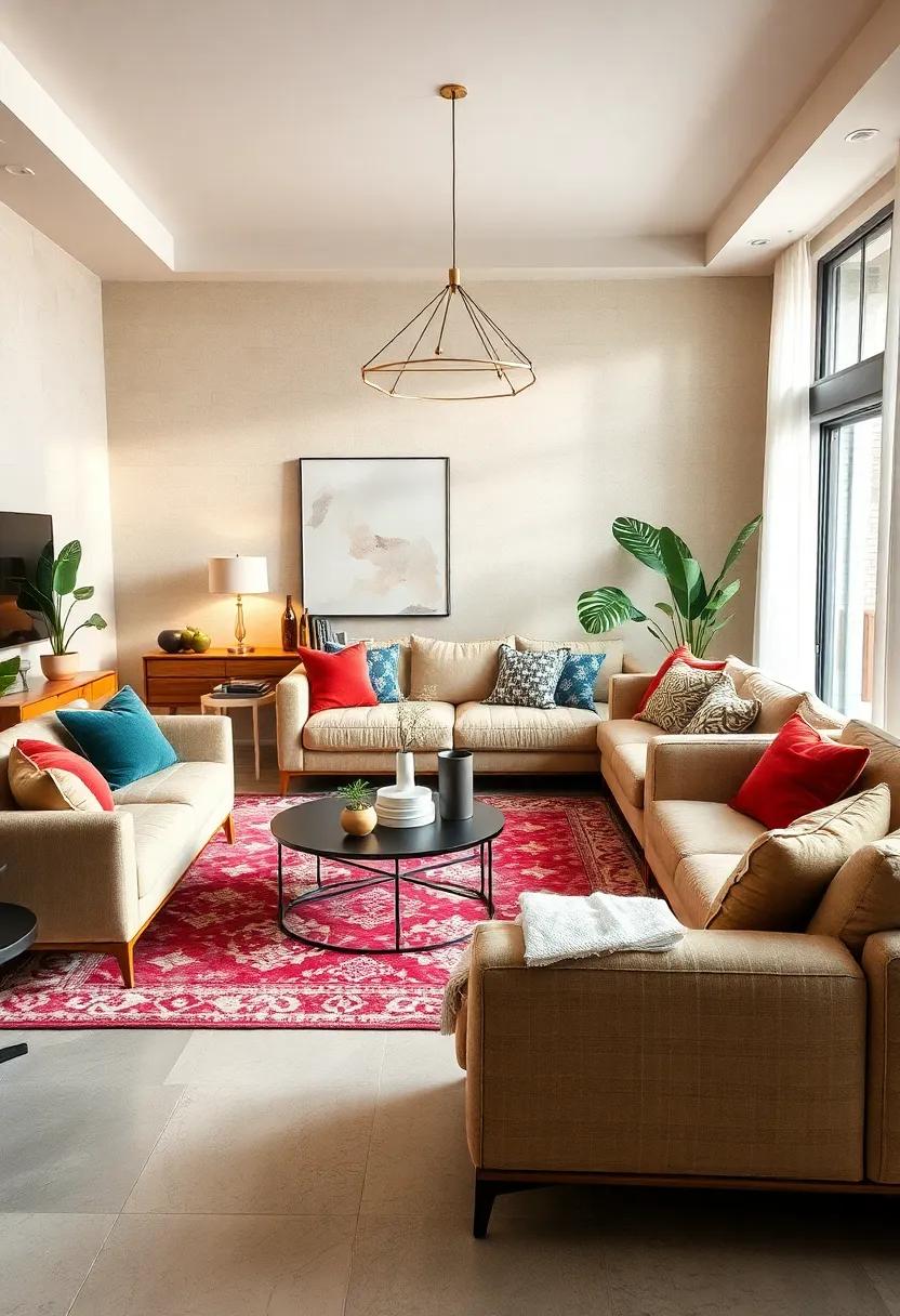 Create a gallery wall: Showcase your favorite art and photographs in mismatched frames to add a personal touch