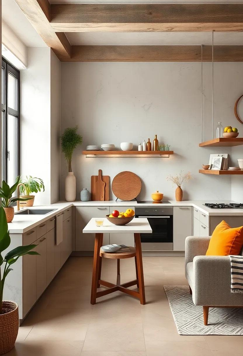 Choose a Minimalist Design: Clear clutter by adopting a minimalist approach, focusing on essential items and clean lines for a sleek aesthetic