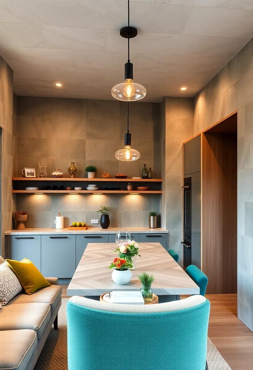 Use light Fixtures Strategically: Eye-catching light fixtures can serve as a statement piece, animating the space while providing necessary lighting