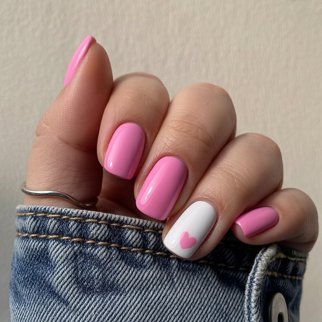 Pastel Bright Trendy Summarized Glitter Tips