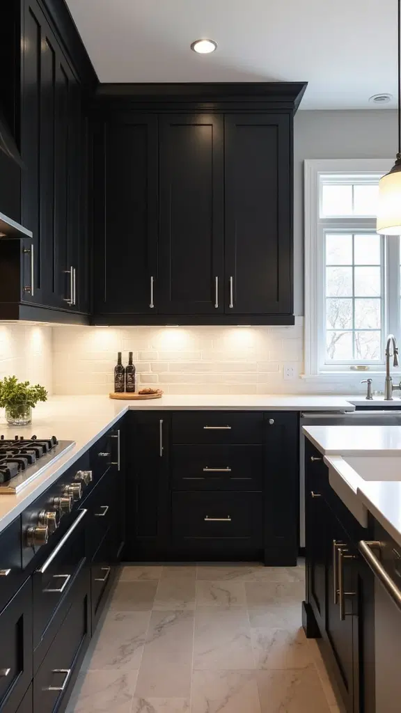 timeless black and white elegance