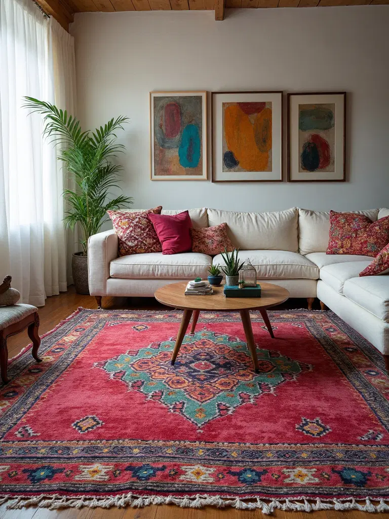 exotic moroccan-inspired stylish boho rugs