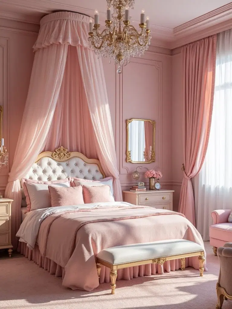 stunning pink color palette