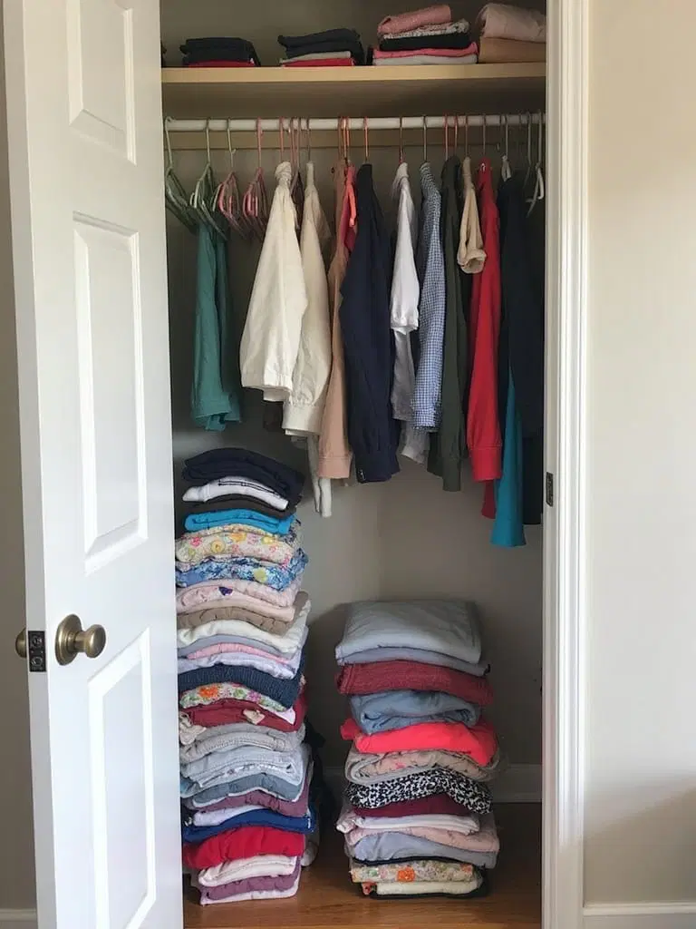 completely clear out your closet