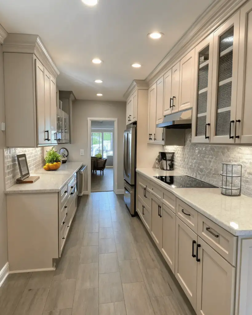 Spacious Galley Kitchen