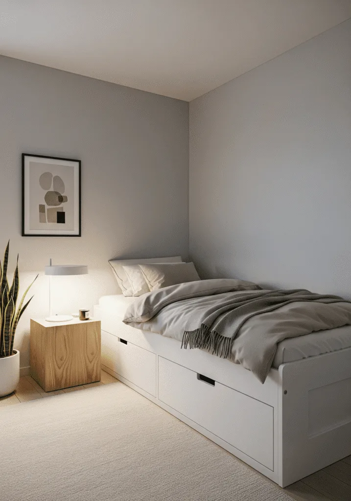 Built-In Storage Bed