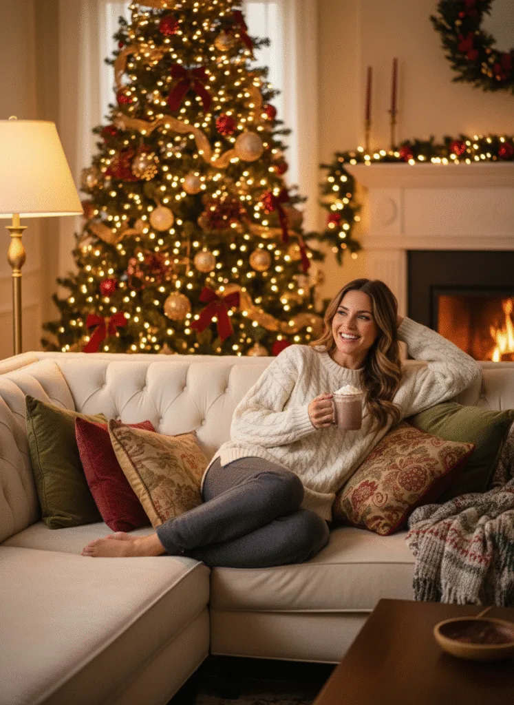 Oversized sweater and leggings