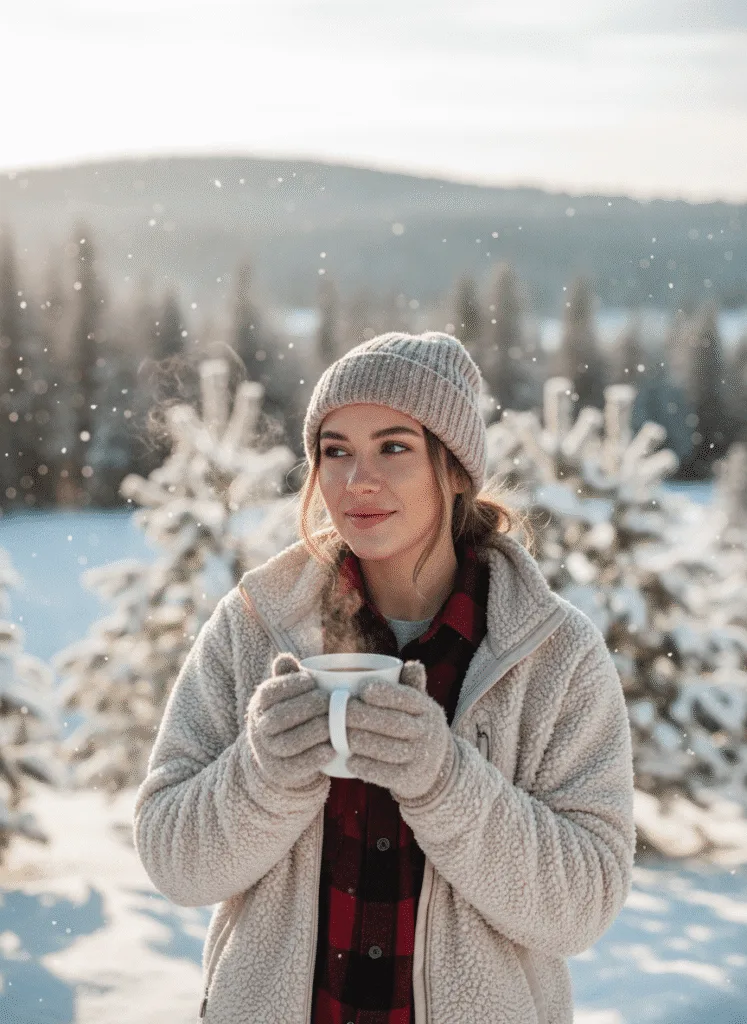Flannel and fleece combo