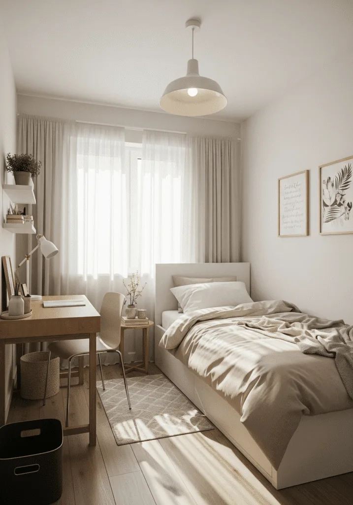 Light Color Palette Bedroom