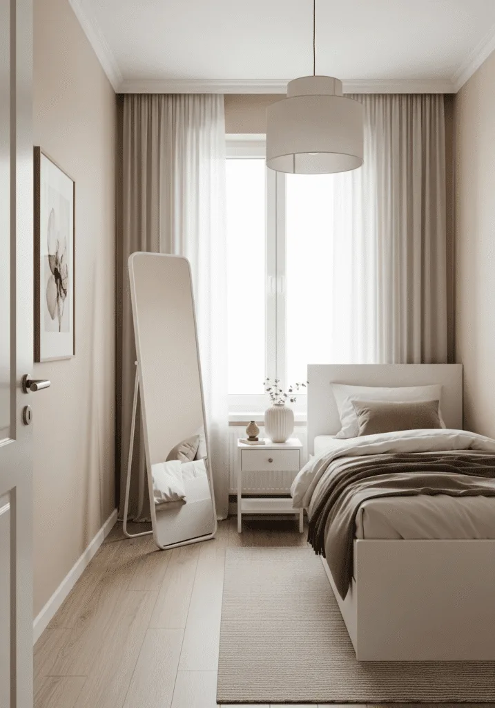 Mirror Illusion for Small Rooms