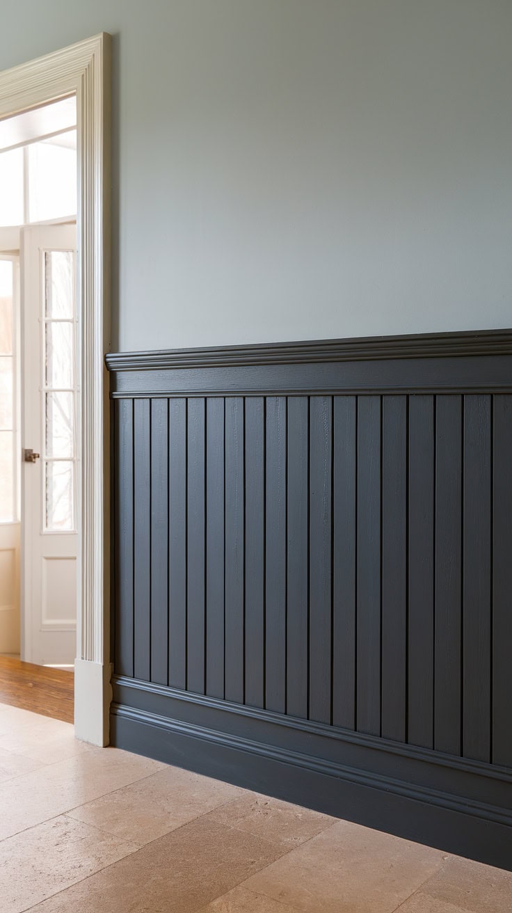 Stylish outdoor fireplace with stone construction and metal grate