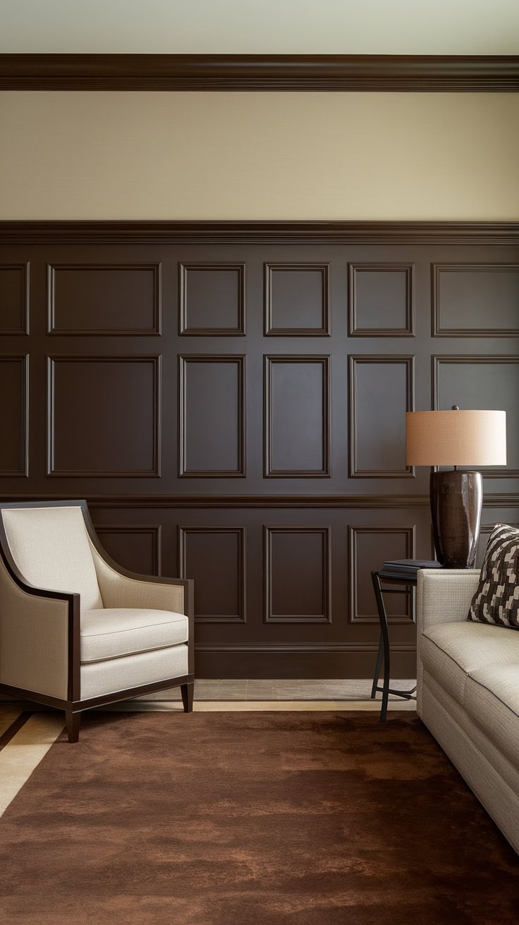 Electric fireplace in small backyard