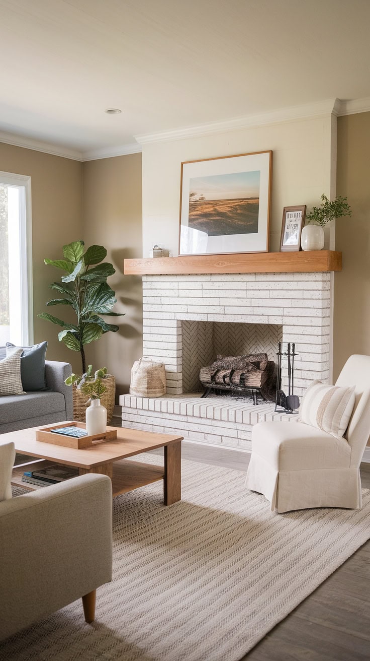 Modern Fireplace Remodel