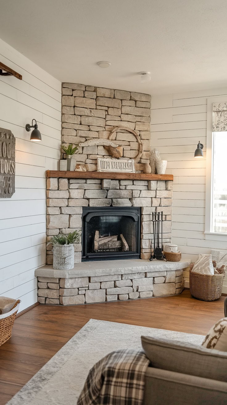 Cozy Farmhouse Living Room