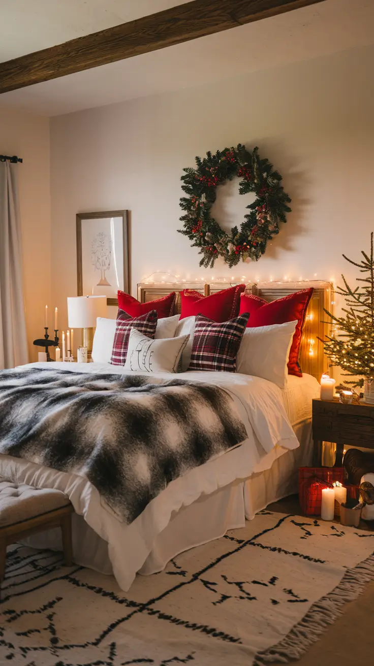 Christmas Bedroom Decor Ideas 2026: Cozy, Elegant & Trendy Inspirations