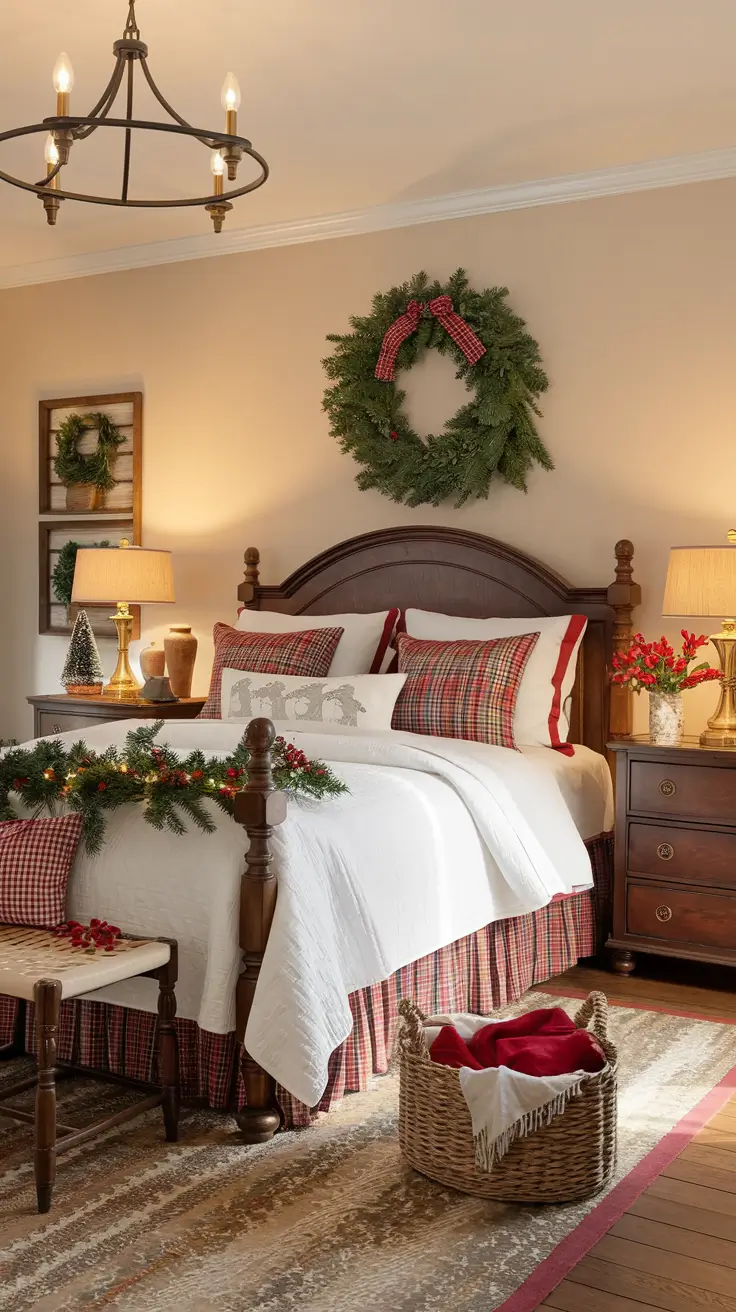Christmas Bedroom Decor Ideas 2026: Cozy, Elegant & Trendy Inspirations