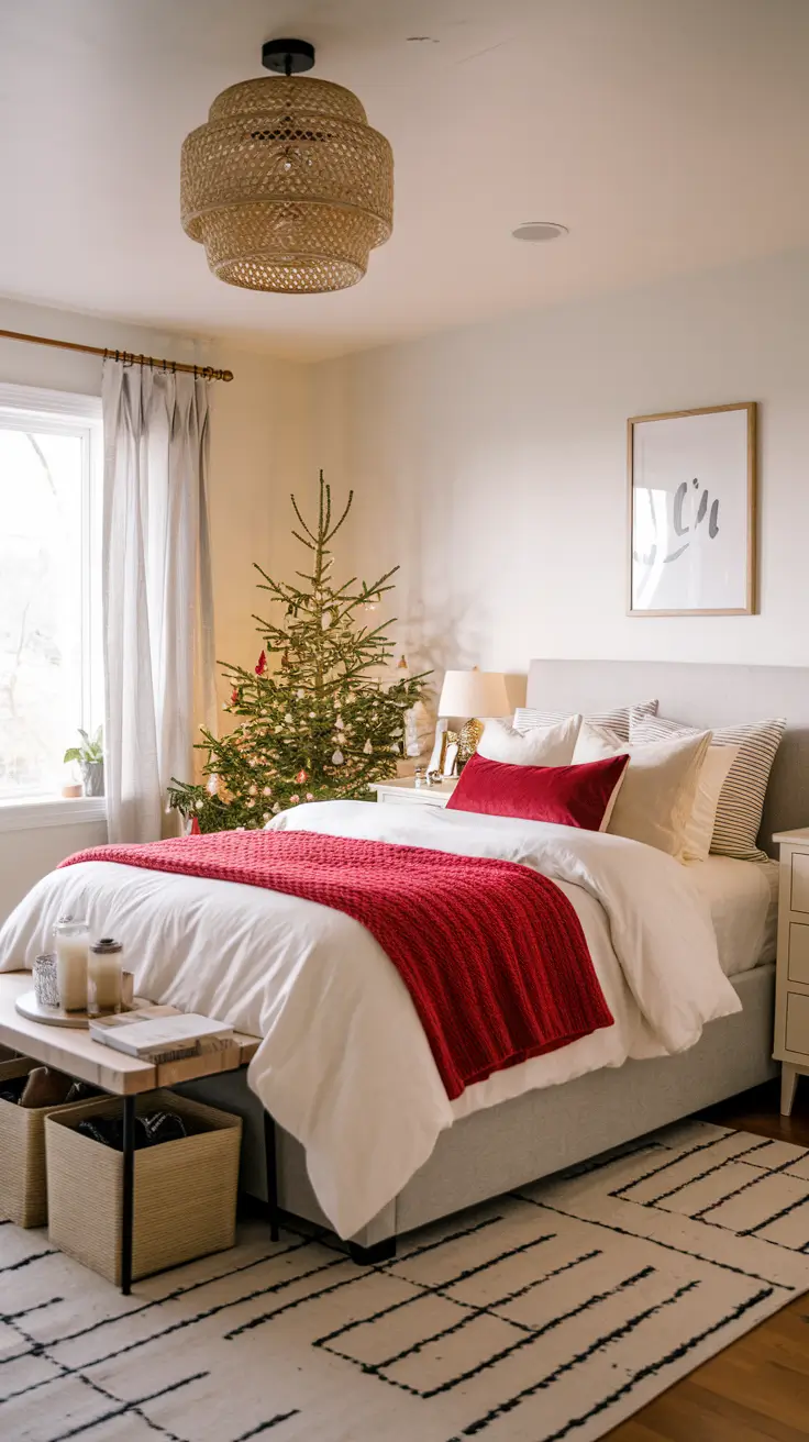 Christmas Bedroom Decor Ideas 2026: Cozy, Elegant & Trendy Inspirations