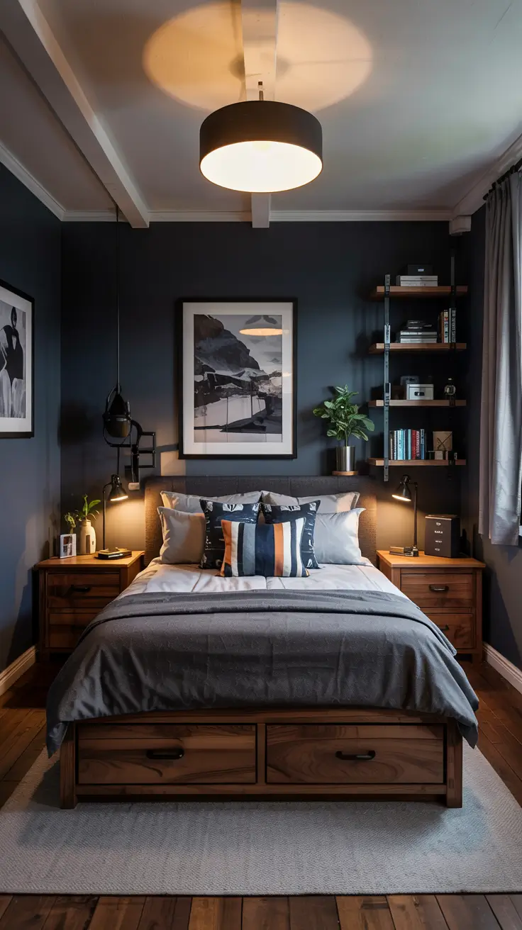 Functional and Stylish Bedroom Ideas for Men