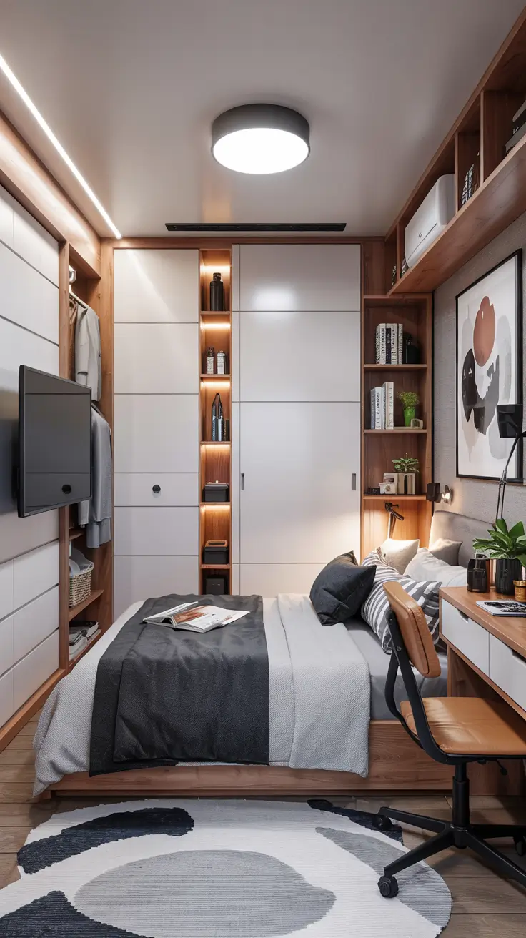 Space-Saving Small Bedroom Ideas