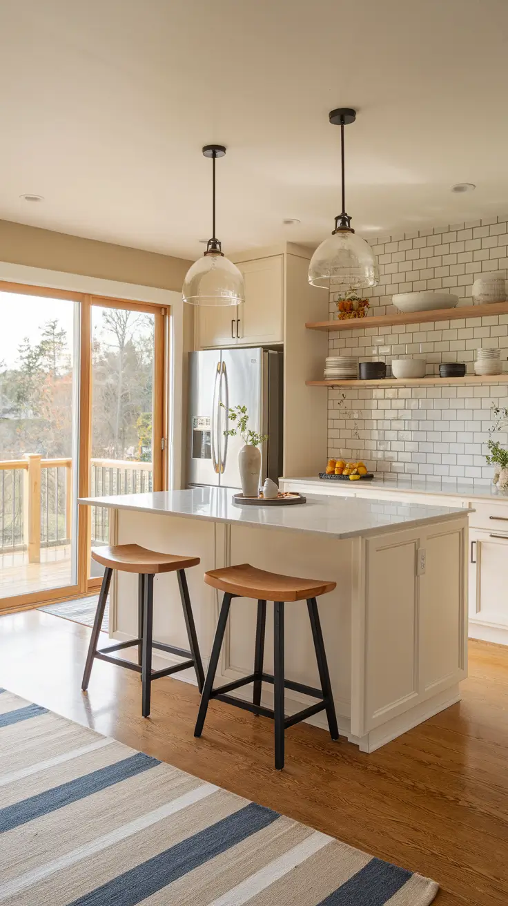 Efficient Raised Ranch Kitchen