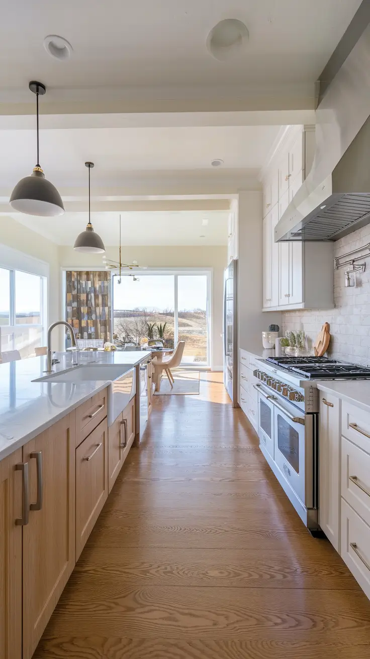 Multifunctional Kitchen Island with Seating