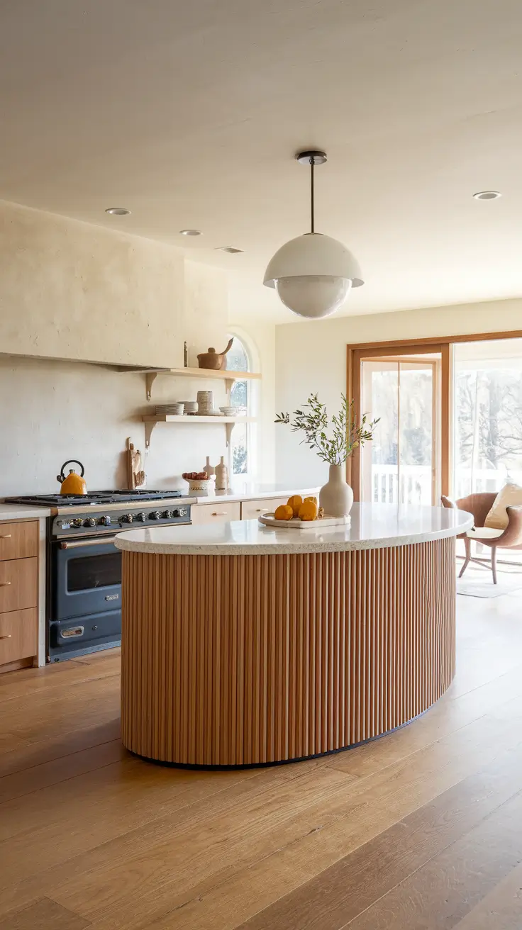 Modern and Warm Kitchen Finishes