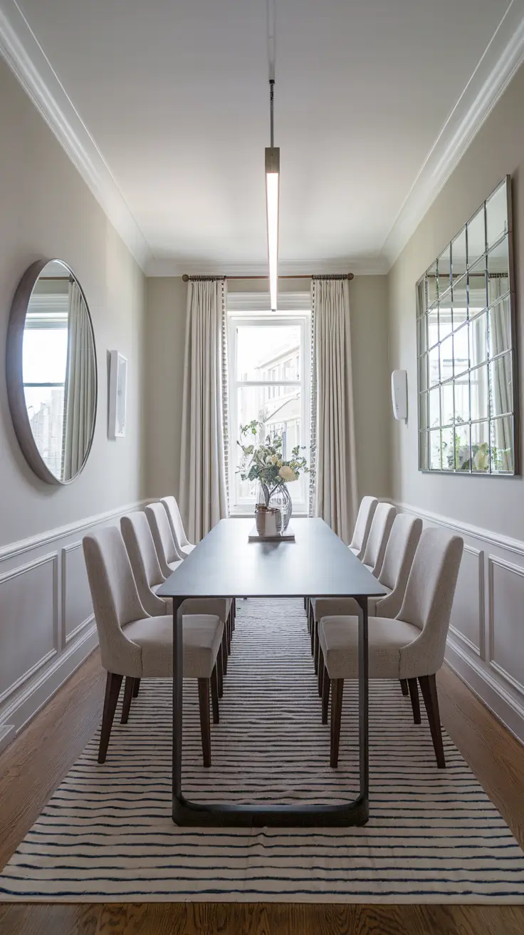 Narrow Dining Room Ideas