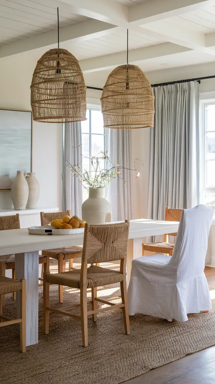 Beachy Dining Room Design