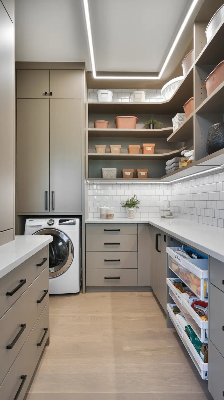 Pantry in Laundry Room Ideas 2026: Smart Farmhouse & Space-Saving Designs