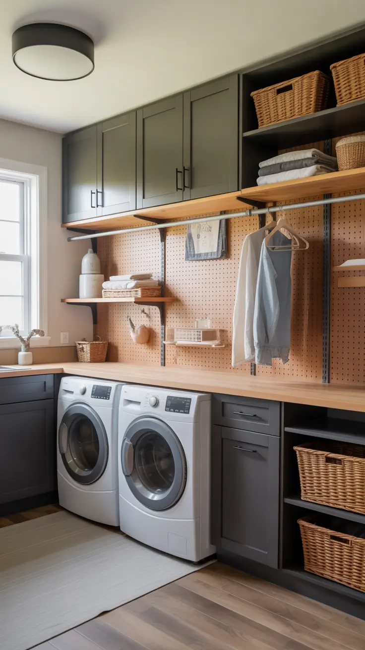 Laundry Room Wall Storage Ideas