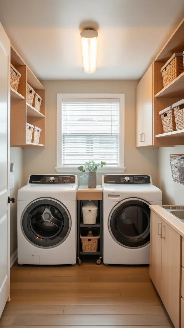 Top Loader Laundry Room Layout