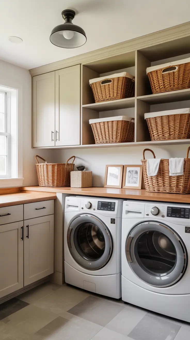 Flexible Laundry Room Organization