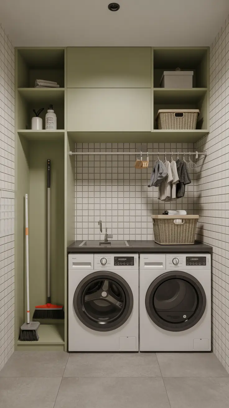 Compact Laundry Room Ideas