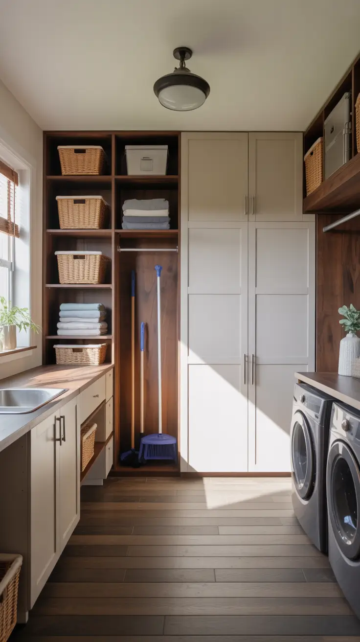 Laundry Room Storage Principles
